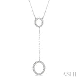 Circle Diamond Necklace