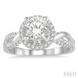 Semi-Mount Diamond Engagement Ring