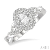 Oval Shape Diamond Engagement Ring