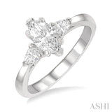 Marquise Shape Diamond Engagement Ring