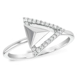 14Kt Gold Ladies Diamond Ring