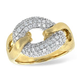 14Kt Gold Ladies Diamond Ring