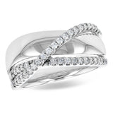 14Kt Gold Ladies Diamond Ring