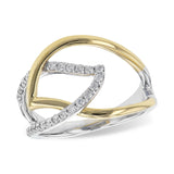 14Kt Gold Ladies Diamond Ring