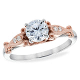 14Kt Gold Semi-Mount Engagement Ring