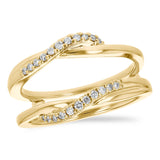 14Kt Gold Ladies Wrap/Guard