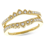 14Kt Gold Ladies Wrap/Guard