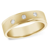 14Kt Gold Mens Wedding Ring