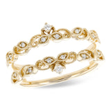 14Kt Gold Ladies Wrap/Guard