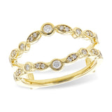 14Kt Gold Ladies Wrap/Guard