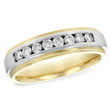 14Kt Gold Mens Wedding Ring