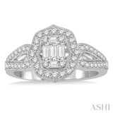 Fusion Diamond Engagement Ring