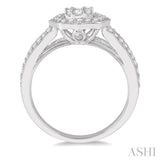 Fusion Diamond Engagement Ring