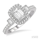 Semi-Mount Diamond Engagement Ring