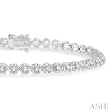 Illusion Diamond Bracelet