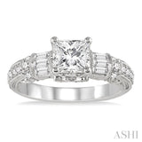 Semi-Mount Diamond Engagement Ring