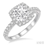 Semi-Mount Diamond Engagement Ring