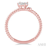 Oval Shape Lovebright Diamond Ring