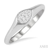 Pear Shape Lovebright Diamond Promise Ring