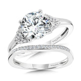 Tapered Diamond Engagement Ring