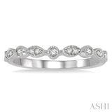 Stackable Diamond Wedding Band