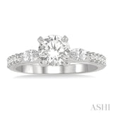 Semi-Mount Diamond Engagement Ring