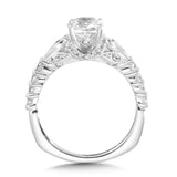 Vintage Diamond Engagement Ring W/ Cape