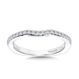 This true-fit matching wedding band is as perfect of a match for its engagement ring as you are for the one you love.