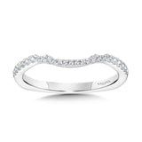 This true-fit matching wedding band is as perfect of a match for its engagement ring as you are for the one you love.