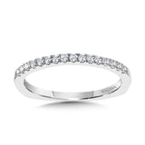 This true-fit matching wedding band is as perfect of a match for its engagement ring as you are for the one you love.