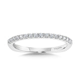 This true-fit matching wedding band is as perfect of a match for its engagement ring as you are for the one you love.