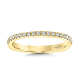 Yg Straight Diamond Wedding Band