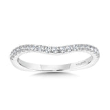 This true-fit matching wedding band is as perfect of a match for its engagement ring as you are for the one you love.