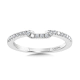 This true-fit matching wedding band is as perfect of a match for its engagement ring as you are for the one you love.