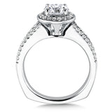 Halo Style Engagement Ring