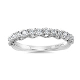 Decorative Diamond Wedding Band