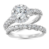 Halo Diamond Engagement Ring