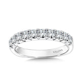 Straight Diamond Wedding Band