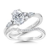 Tapered Diamond Engagement Ring