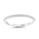 Straight Diamond Wedding Band