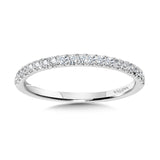 Straight Diamond Wedding Band