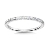 Straight Diamond Wedding Band