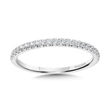 Straight Diamond Wedding Band