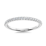 Straight Diamond Wedding Band