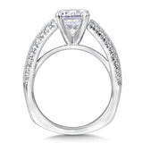 Split Shank Diamond Engagement Ring