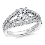 Split Shank Diamond Engagement Ring