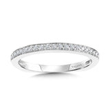 Channel-Set Illusion Diamond Wedding Band