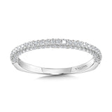 Three-Row Diamond Wedding Band