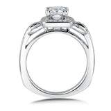 Diamond Halo Engagement Ring