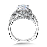 Diamond Engagement Ring With Side Stones